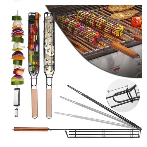 product_image_name-Generic-1 pc Barbecue wooden handle -1