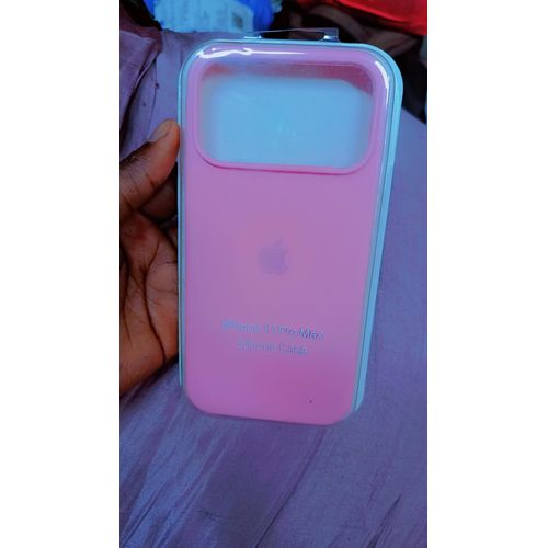 product_image_name-Apple-Pink original silicone for iphone 17promax -1