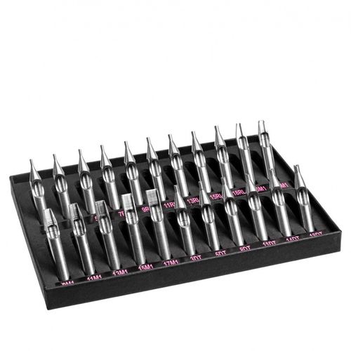 Stainless steel Tips 22pcs pack - WIN TATTOO SUPPLY