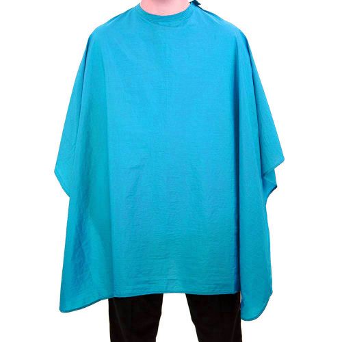 Blue Barber Shop Cape Gown For Barbers Hair Dressers Gown Cape