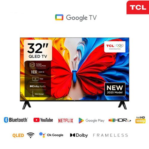 product_image_name-TCL-32S5K – 32" QLED Full HD Smart Google TV – HDR10, Dolby Audio, Frameless Design-3
