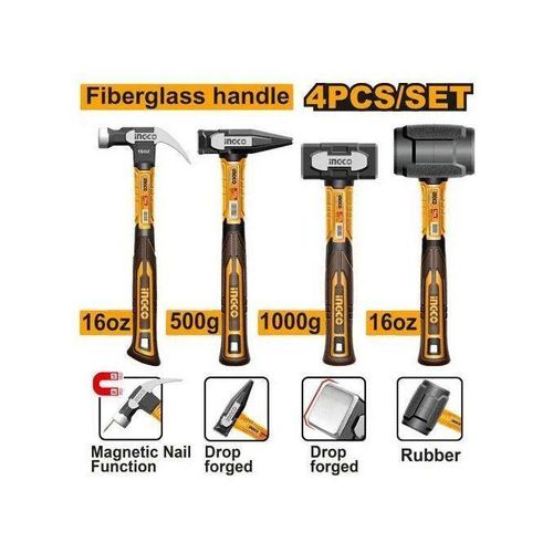 product_image_name-Ingco-HCH9004 4Pcs hammer set-1