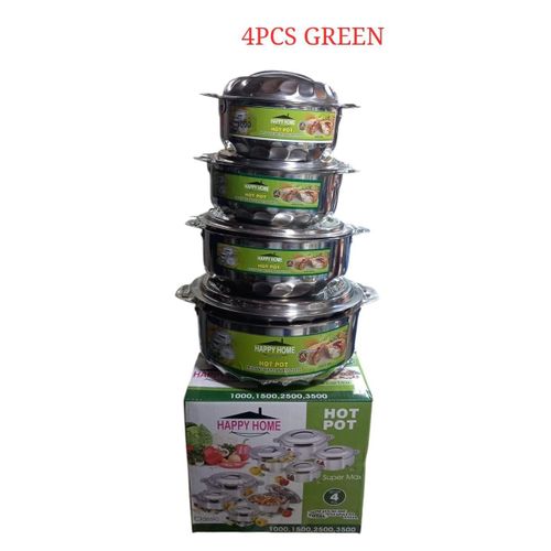 product_image_name-Generic-4pcs happy home stainless hotpots / serving dish-1