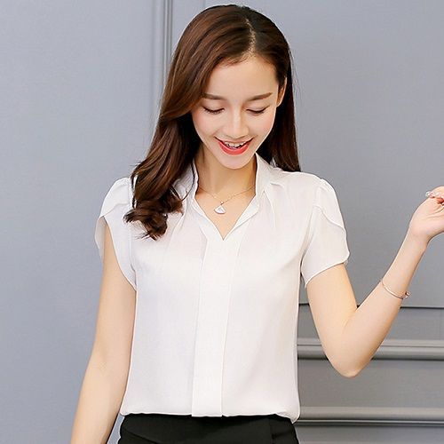 Short sleeve formal tops sale