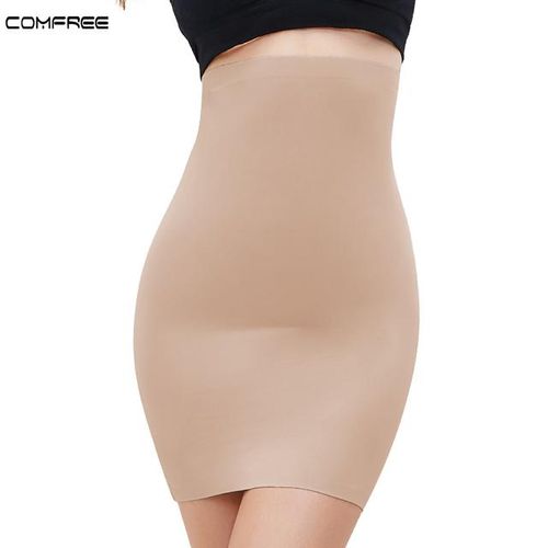 COMFREE Full Slips for Women Under Dresses Seamless Body Shaper Slip Tummy  Control Shapewear Slip 