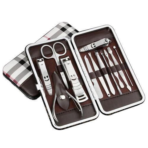 product_image_name-Generic-Manicure Nail Clippers Kit Pedicure Set Nail 12Pcs-1
