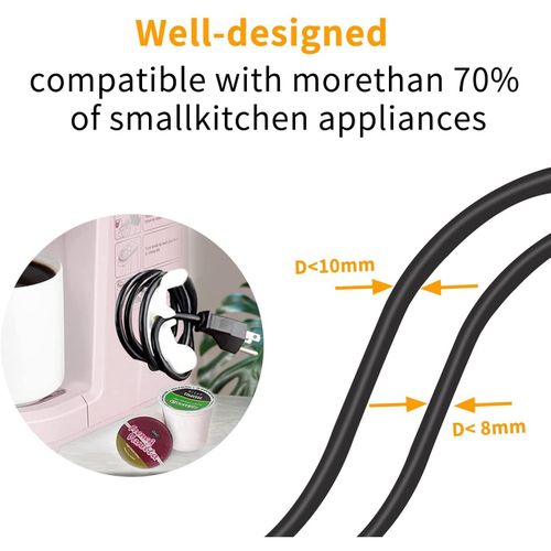 2 Pack Cord Organizer For Kitchen Appliances, Cord Wrapper For