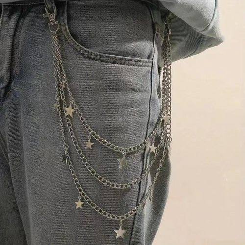 Fashion Women's Multi-Layered Star Charm Waist Chain