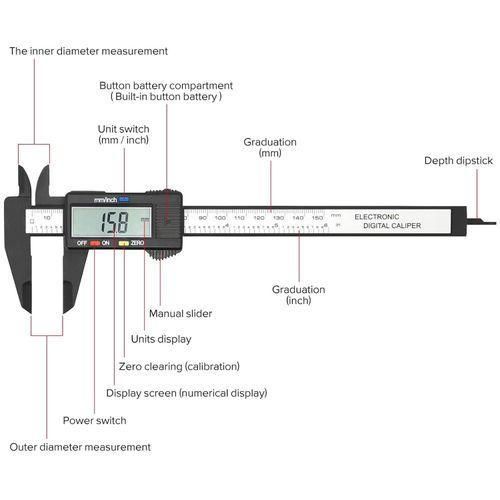 product_image_name-Generic-150mm Digital Caliper – 6 Inch Electronic Measuring Tool-5