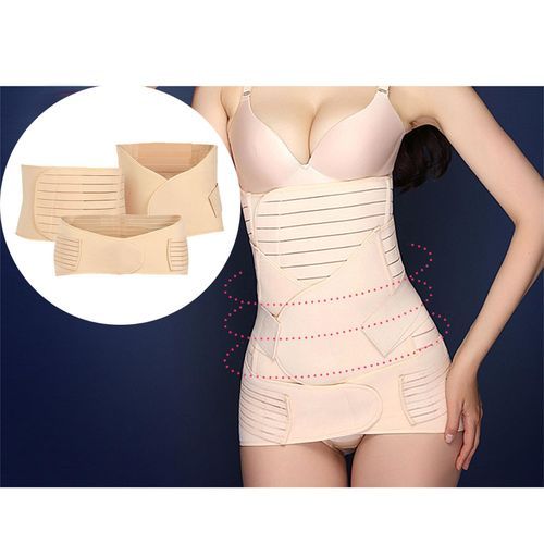 Generic 3 In 1 Postpartum Belt Girdle C Section Belt Postpartum