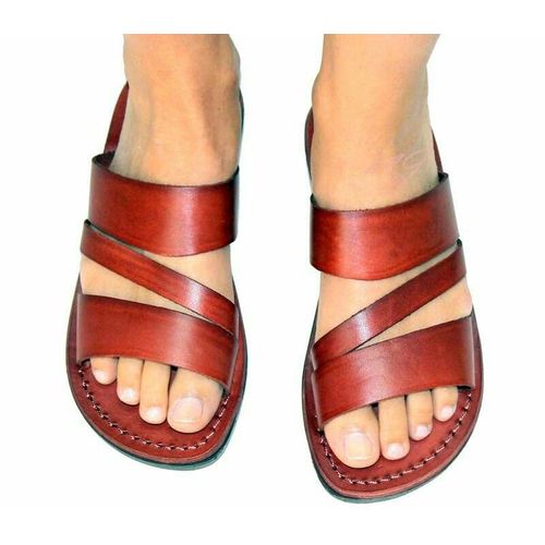 product_image_name-Fashion-Unisex leather Sandals-1