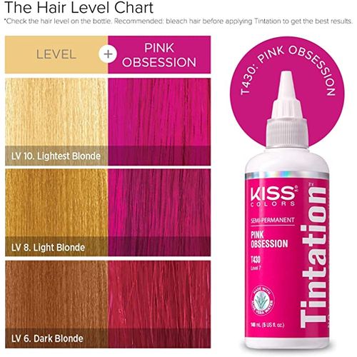 Kiss Tintation Hair Dye - Professional - Quality Colour At Home