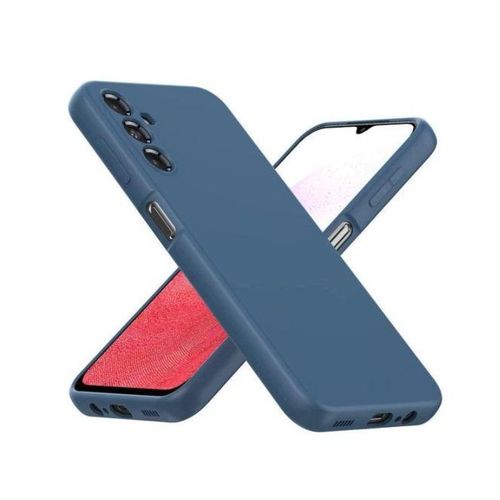product_image_name-Samsung-Galaxy A04s Liquid Matte Silicon Protective Case Cover (Blue)-1
