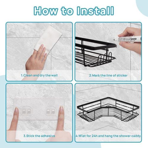 product_image_name-Generic-Corner Storage Rack waterproof for bathroom/kitchen-3