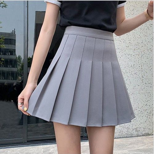 Gray skirt outlet match