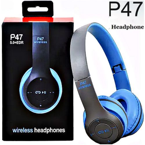 P47 BEST Bluetooth Wireless Headphones With Memory Card Slot FM Radio For High Fidelity Stereo Surround Sound. Best Price Online Jumia Kenya