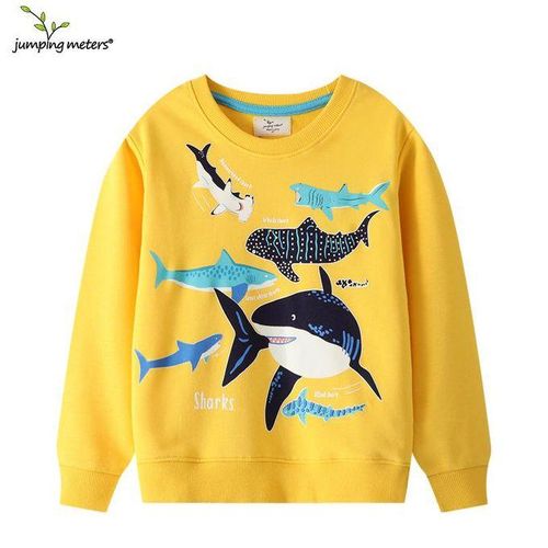 Boys shark sweatshirt best sale