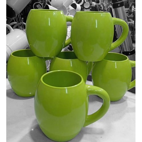 product_image_name-Generic-Ceramic 6PC Green Tea/Coffee Mugs 300ml-1