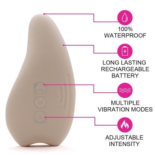 Warming Lactation Massager Soft Silicone Breast Massager for