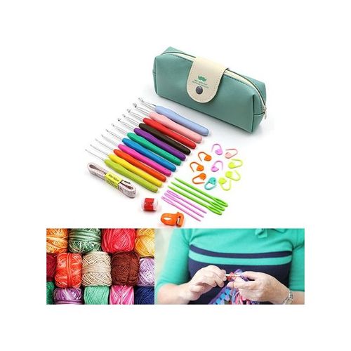 Generic Crochet Hooks Set With Storage Case, Crochet Hooks Kit Sewing  Knitting @ Best Price Online