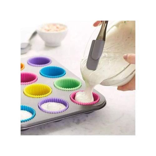 product_image_name-Generic- 24pcs Silicone Muffin Cupcake Mould-4