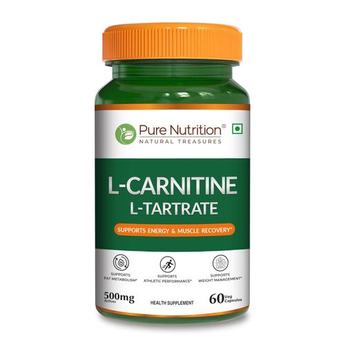 coenzyme q10 l carnitine Buy L Carnitine L Tartrate Powder Supplement Online in India – MyFitFuel main image 0
