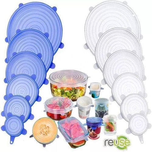 product_image_name-Generic-Silicone Food Cover - 6pc-2