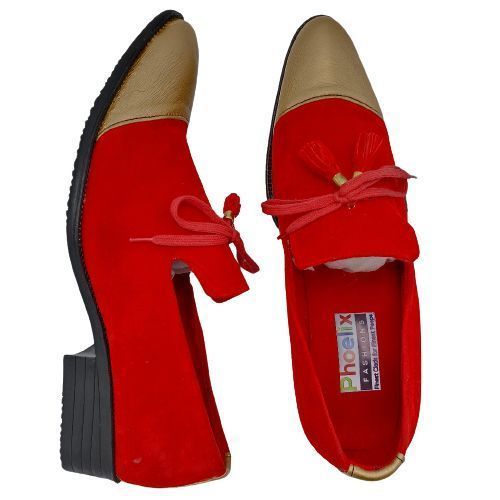 product_image_name-PHOELIX FASHIONS-Elegant Designer Ankara Casual / Wedding Shoes + FREE PAIR OF SOCKS-4