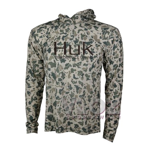 Generic Men HUK Fishing Hoodie Long Sleeve Sun Protection Sweatshirt  Breathable Quick Dry Camouflage Fishing Clothing Camisa De Pesca @ Best  Price Online
