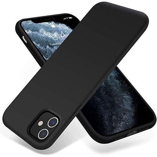 product_image_name-Silicon-Phone Case For Iphone 11 Case (Black Hard Cover) Silicone-1