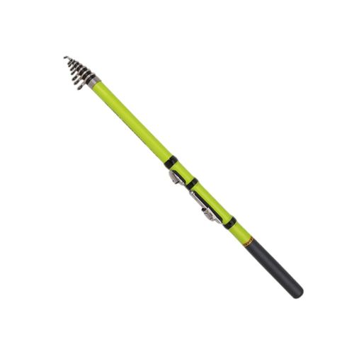 Generic Carbon Fiber Telescopic Fishing Rod Ultralight 2.7m Green @ Best  Price Online