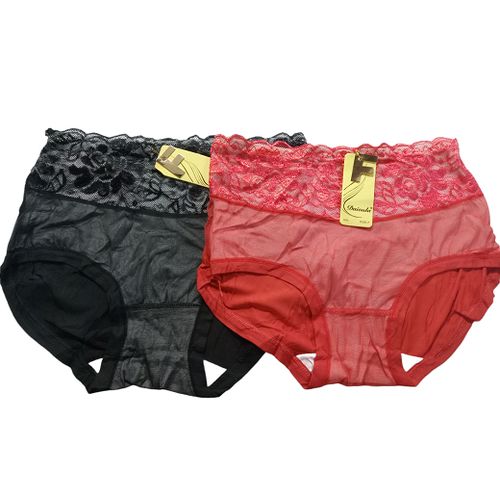 Fashion 3 PCS NET SEAMLESS COTTON UNDERWEAR, LADIES PANTS @ Best Price  Online