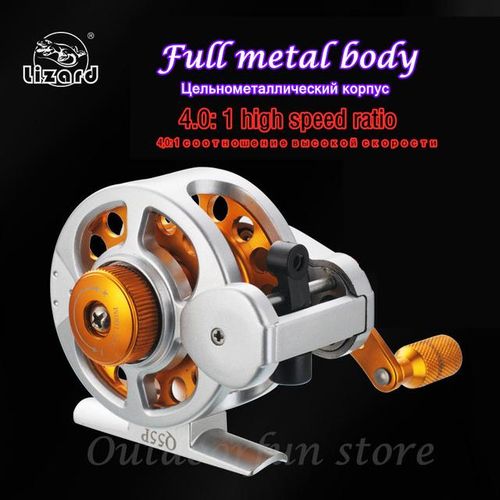 Generic Full Metal Fishing Reel Frontal Wheel Automatic Line Arrangement  Fly Coil High Speed Ratio Front Pulley Drag Carp Thread Winding @ Best  Price Online