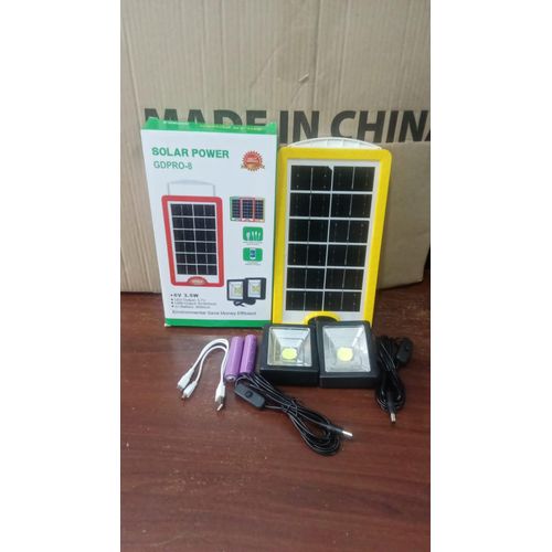 product_image_name-Generic-Solar Power GDPRO-8 Kit – 6V 3.5W Panel, LED Lights & Rechargeable Batteries-2