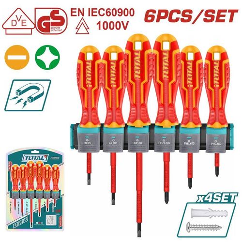 product_image_name-TOTAL-THTIS566 6 Pcs insulated screwdriver set-4