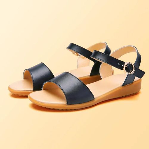 Fashion Summer Ladies Sandals Women's Roman Shoes Flat Open Toe Sandals  Fashion Casual Shoes Sandalias De Verano Para Mujer#py（#Black） @ Best Price  Online