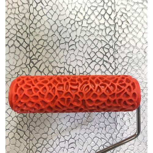 Decorative Paint Roller Pattern Embossed Texture Painting Tools for Wall  Rubber