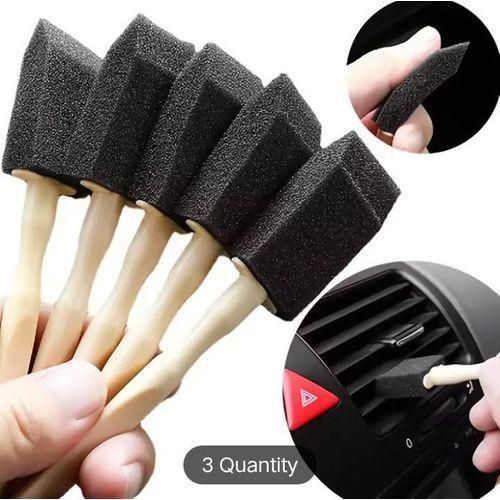 product_image_name-Generic-CAR AIR VENT BRUSH SET,AUTO DETAILING SPONGE CLEANER,MULTIFUNCTIONAL,SPONGE BRUSH AUTOMOTIVE DETAILING CLEANER BRUSH-10PCS-1