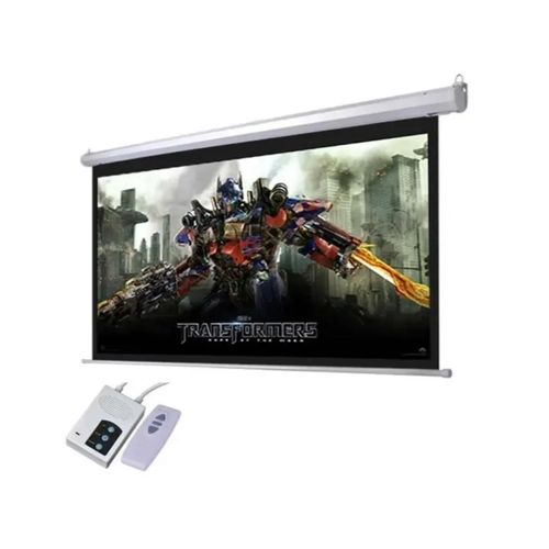 product_image_name-Light Wave-Electric Motorized  Projector Screen 240x240cm-1