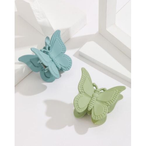 product_image_name-Generic-3 Pcs Butterfly Flower Trendy Hair Clip-2