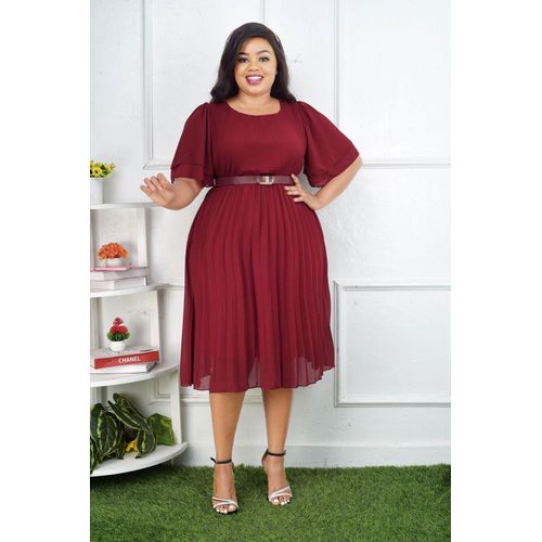 sachin and babi light blue dress Floor-Length Red Chiffon Dress for Women with Short Sleeves and Pullover  Closure, Business Formal Style from Dhgate Work Dresses