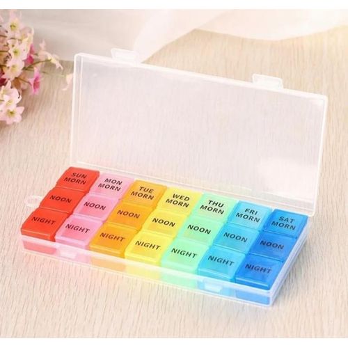 product_image_name-Generic-3-Times-A-Day Weekly Portable Moisture-Proof PillOrganizer -1