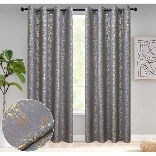 product_image_name-Generic-GREY Heavy Velvet CURTAINS -3pcs, 1.5m Each +3m - Sheer Long enough to cover your window.-1