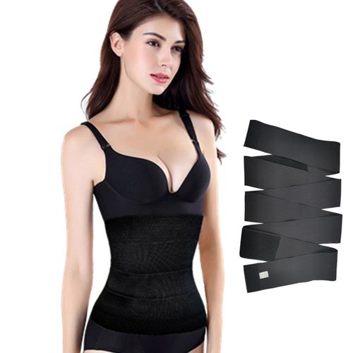 Generic 4M/6M Waist Trainer For Women Snatch Me Up Bandage Wrap Tummy Belt  Adjustable Belly Waist Wrap Shapewear For Women @ Best Price Online