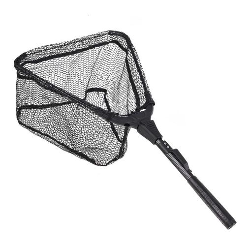 Generic Leo Telescoping Fly Fishing Nets 59cm Retractable Fishing Net  Foldable Landing Net 30x30cm @ Best Price Online