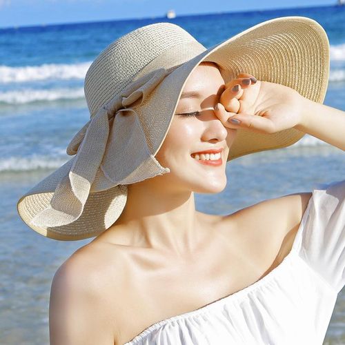 Fashion Summer Wide Brim Straw Hats Big Sun Hats For Women UV Protection Panama Floppy Beach Hats Ladies Bow Hat Chapeau Femme Best Price Online Jumia Kenya