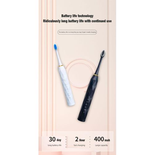 product_image_name-Generic-Smart Electric Toothbrush – Rechargeable Vibration Teeth Whitening Cleaner-4