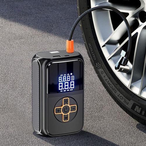 ALDF Automatic Cordless Air Pump for Tires, 150PSI Digital Sensor, 10000mAh Battery