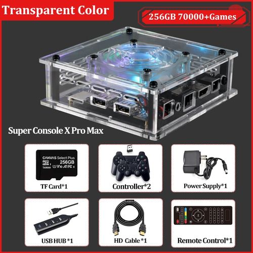 Retro Video Game Consoles Super Console X Max 4K HD Wifi With