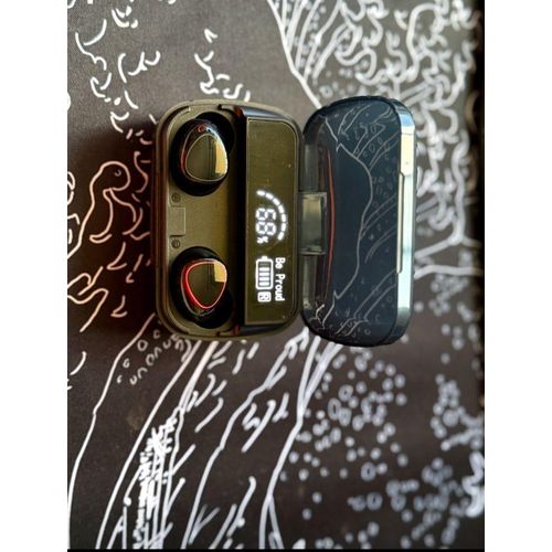 product_image_name-Generic- Earbuds – Bluetooth 5.1 / 5.3, LED Display, Power-Bank Charging Case, Touch Controls ~10 m (typical wireless range)-1